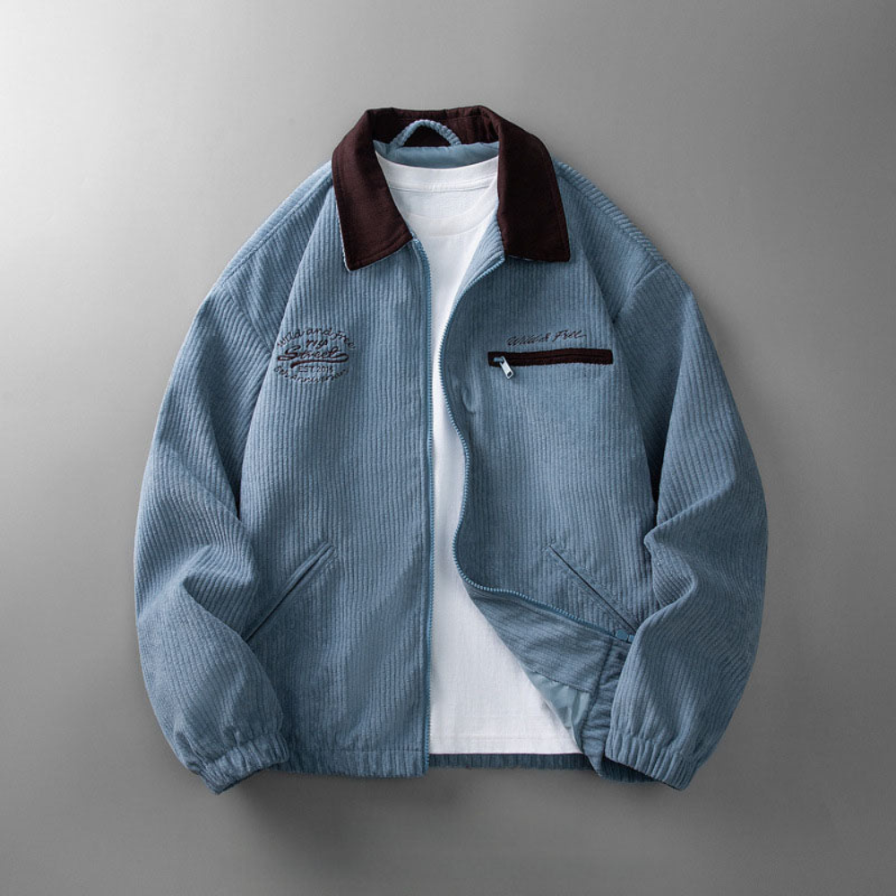 Men's Lightweight Zip Jacket – Smart Casual Layer