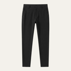 Men's Slim-Fit Stretch Dress Trousers – Flat Front