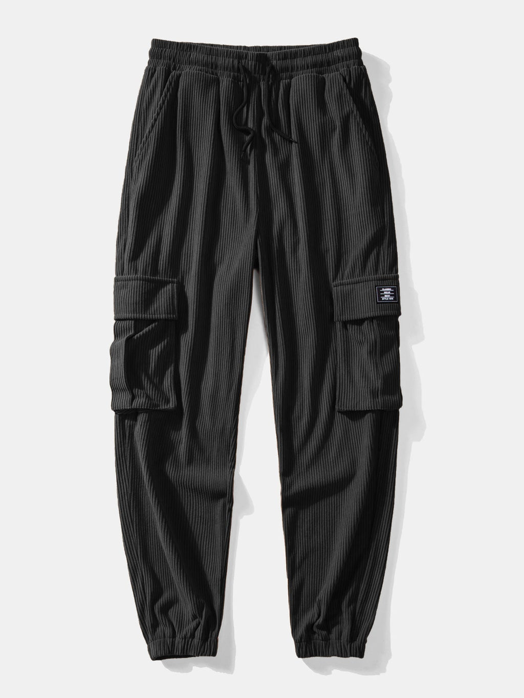 Men's Corduroy Shirt and Cargo Jogger Set