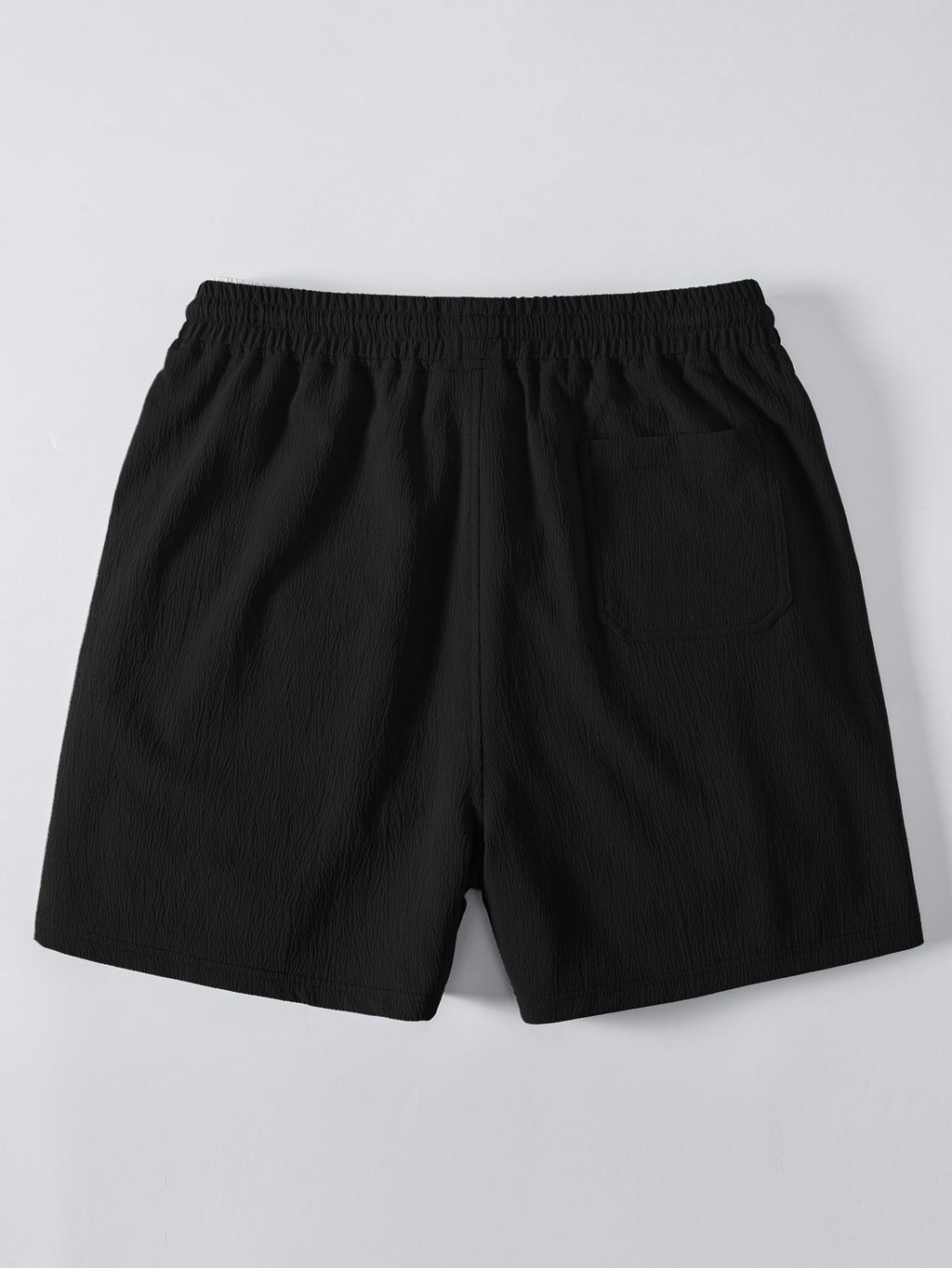 Men's Eyelet Jacquard Shirt and Shorts Resort Set