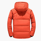 Men's Weather-Resistant Hooded Down Jacket