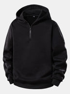 Men's Quarter-Zip Hoodie Tracksuit – Relaxed Jogger Set