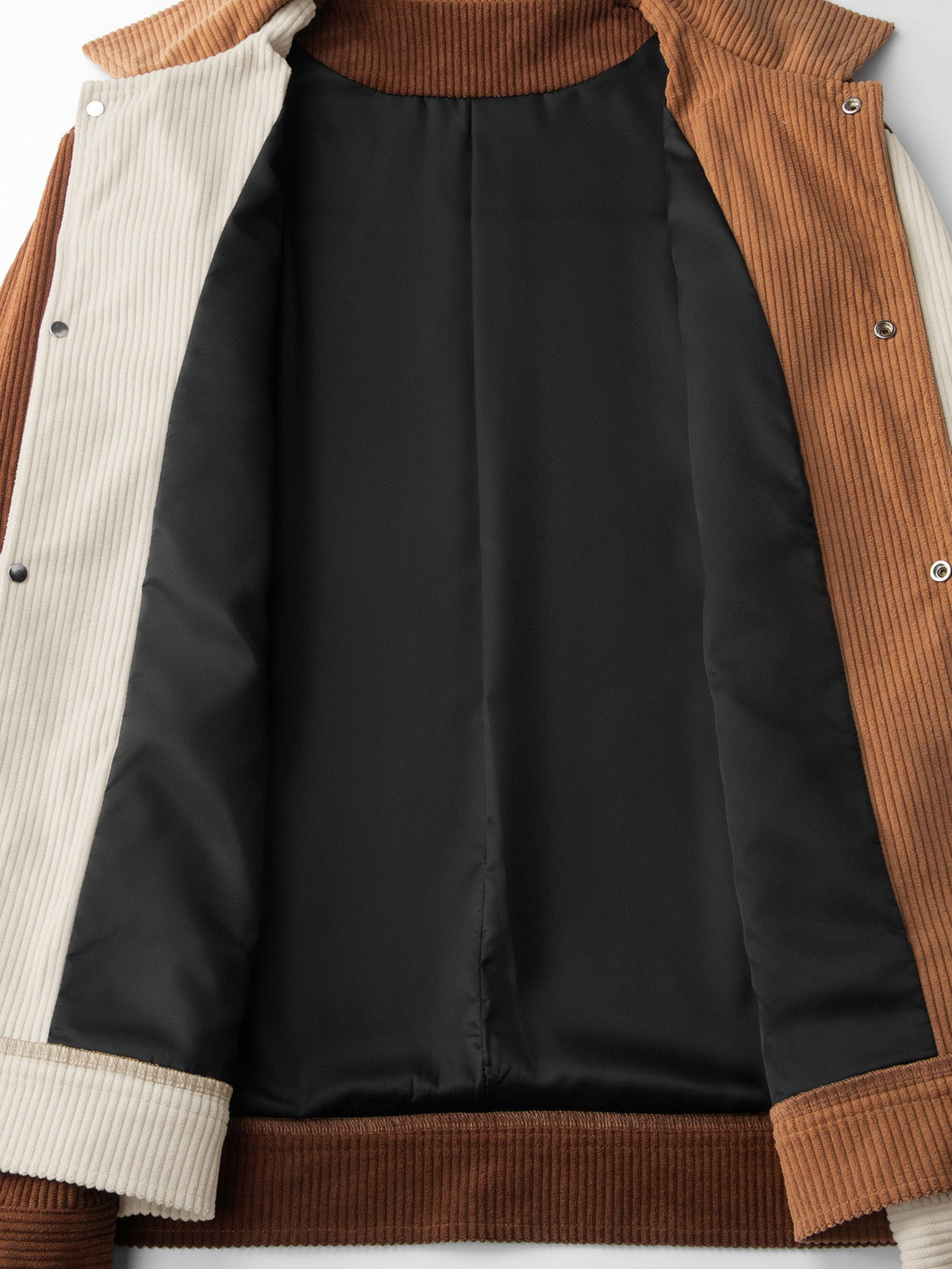 Men's Colourblock Corduroy Utility Jacket