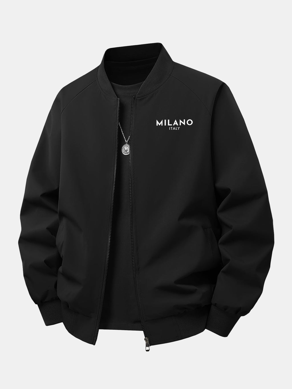 Men's Milano Italy Graphic Bomber Jacket
