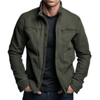 Men's Classic Cotton Jacket – Structured Everyday Outerwear