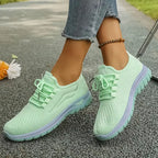 Women's Knitted Trainers with breathable mesh