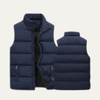 Men's Padded Puffer Gilet – Lightweight Quilted Vest