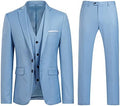 Men's Slim Three-Piece Suit – Structured Tailoring