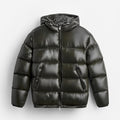 Men's Hooded Down Puffer Jacket – Lightweight Insulated Winter Outerwear