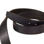 Men's Reversible leather-look Belt – Rotating Buckle Adjustable Waist Strap