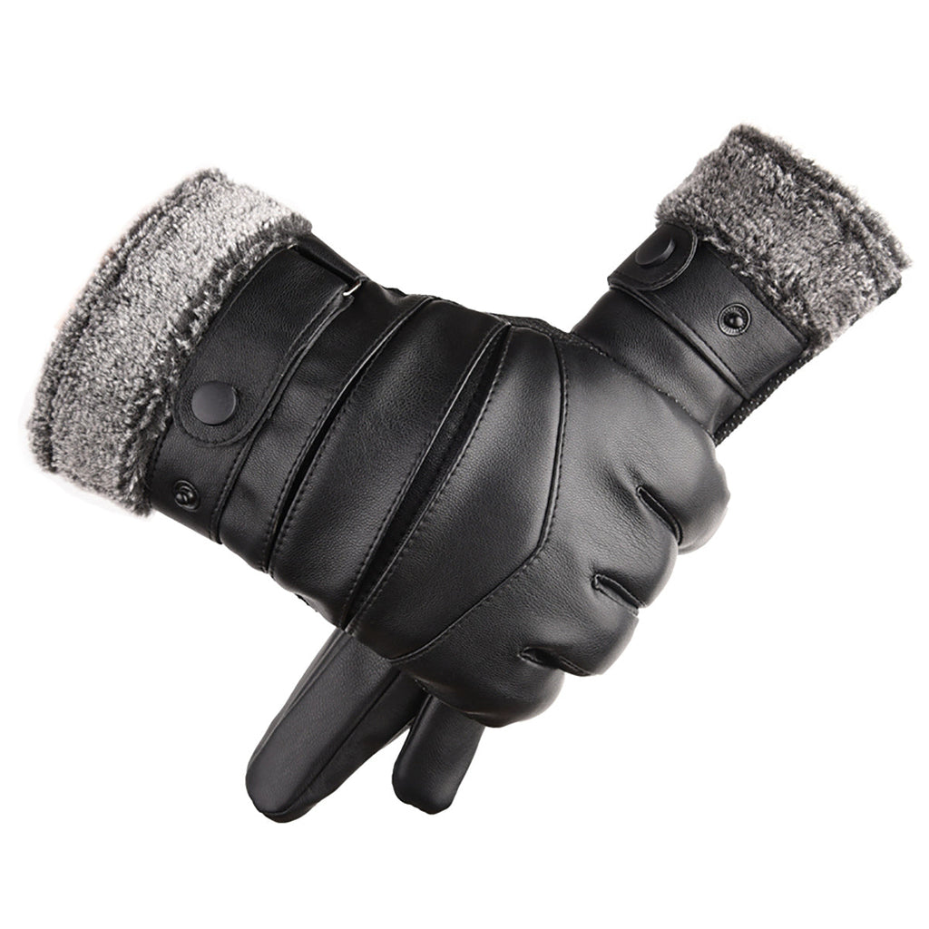 Men's Thermal Ski Gloves – Waterproof Touchscreen Winter Gloves