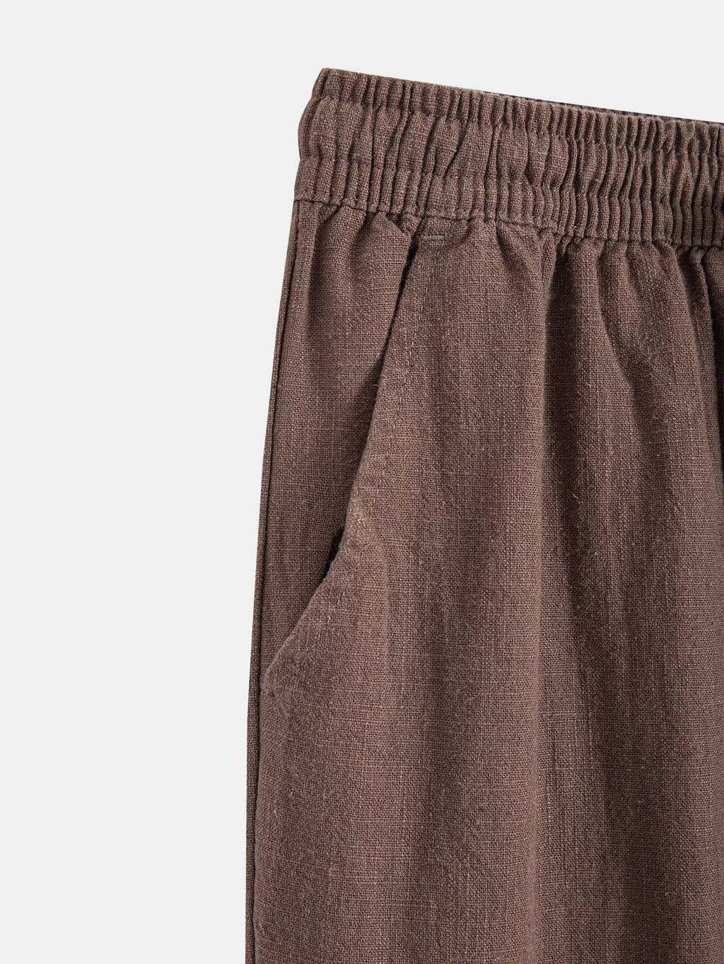 Men's Open-Knit Shirt and Trouser Summer Set
