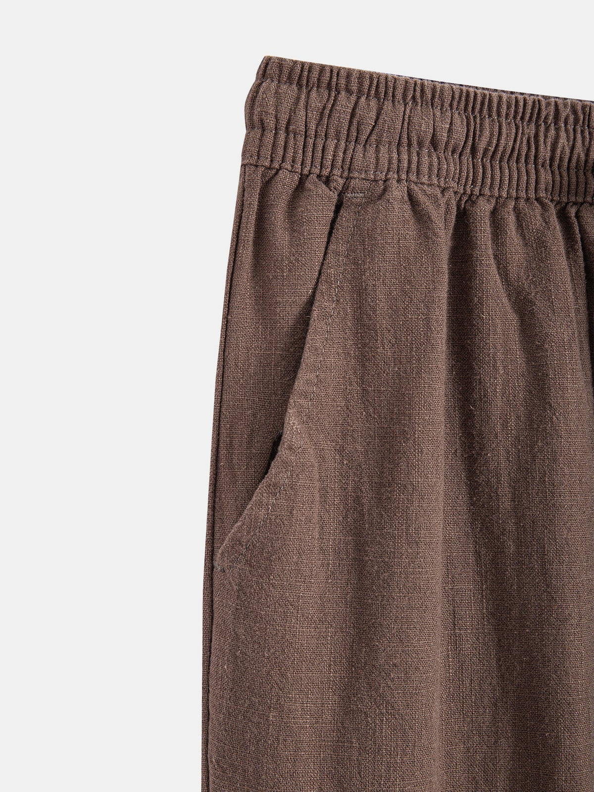 Men's Open-Knit Shirt and Trouser Summer Set