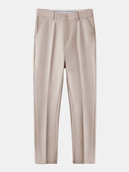 Men's Textured Zip Polo and Slim Trouser Set