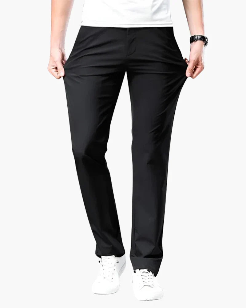 Men's Slim Stretch Chinos – Business Casual Cotton