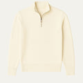 Men's Cotton Quarter-Zip Jumper – Ribbed Collar