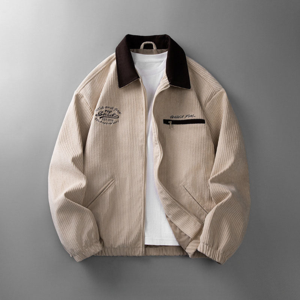 Men's Lightweight Zip Jacket – Smart Casual Layer