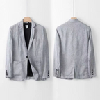 Men's Pure Linen Suit Set – Lightweight Shirt and Trousers