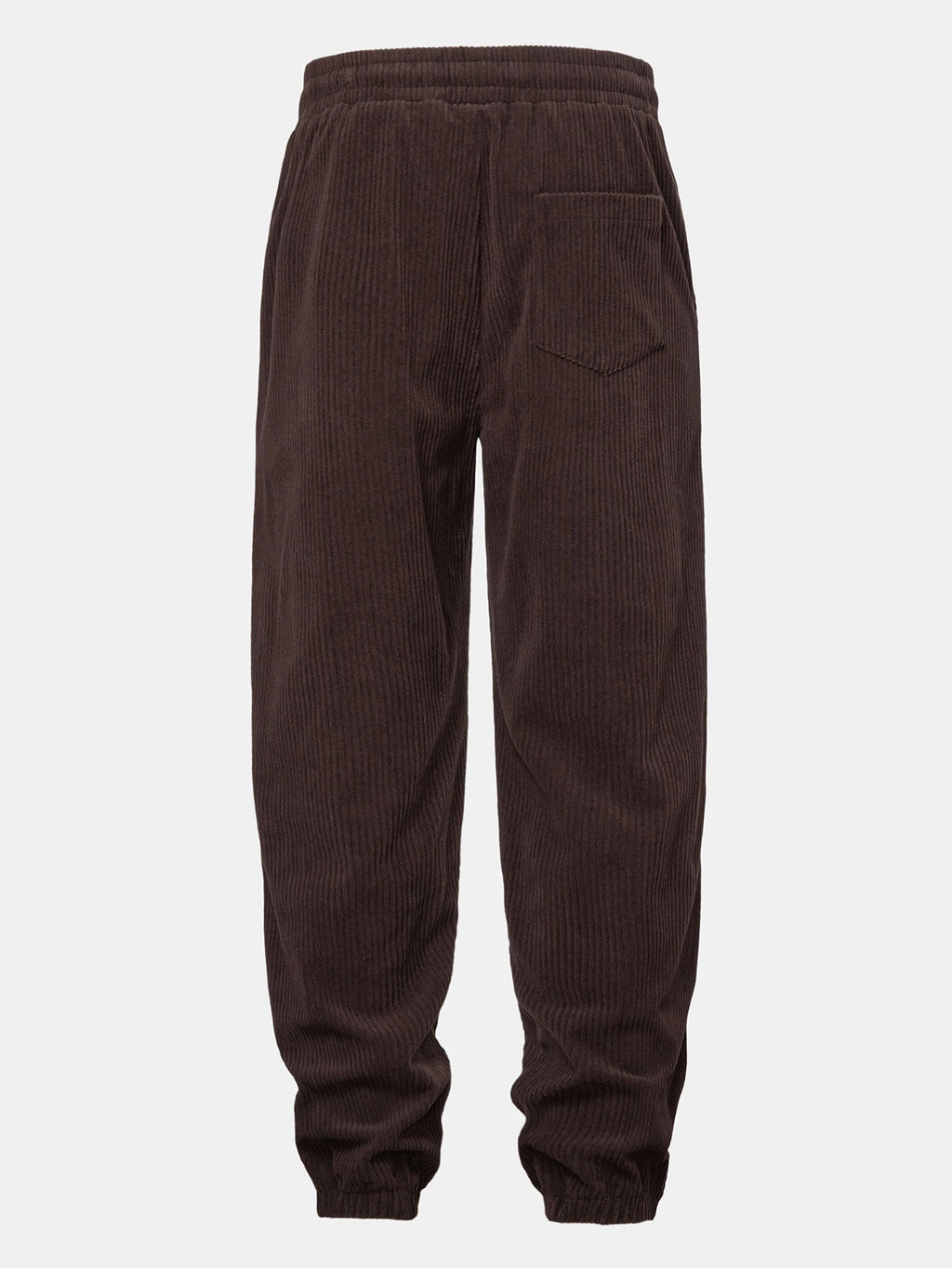 Men's Ribbed Corduroy Tracksuit – Relaxed Hoodie and Tapered Joggers