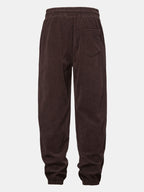 Men's Ribbed Corduroy Tracksuit – Relaxed Hoodie and Tapered Joggers