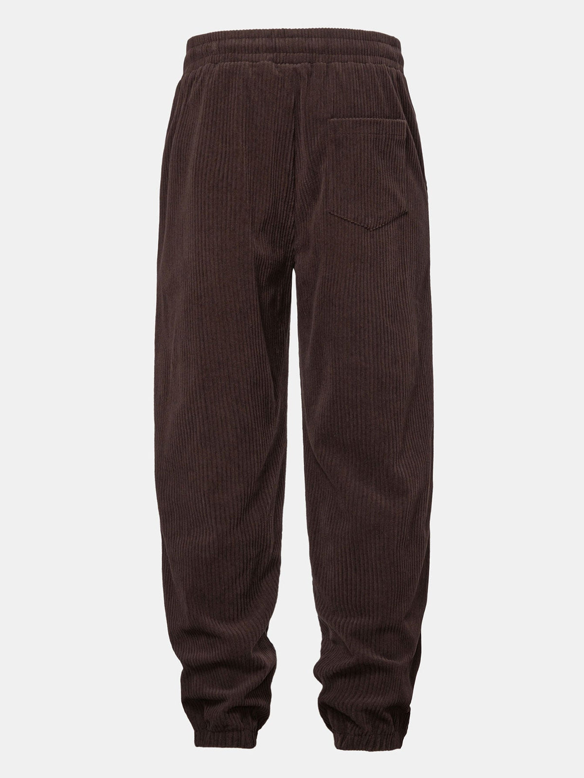 Men's Ribbed Corduroy Tracksuit – Relaxed Hoodie and Tapered Joggers