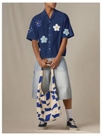 Men's Floral Short Sleeve Shirt