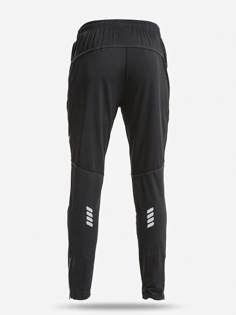 Men's Thermal Fleece Cycling Trousers – Waterproof Windproof Reflective