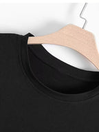 Men's Crew-Neck Longsleeve with Script Sleeve Print