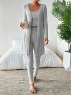 Women's Three-piece Trouser Lounge Set