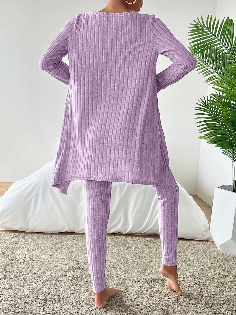 Women's Three-piece Trouser Lounge Set