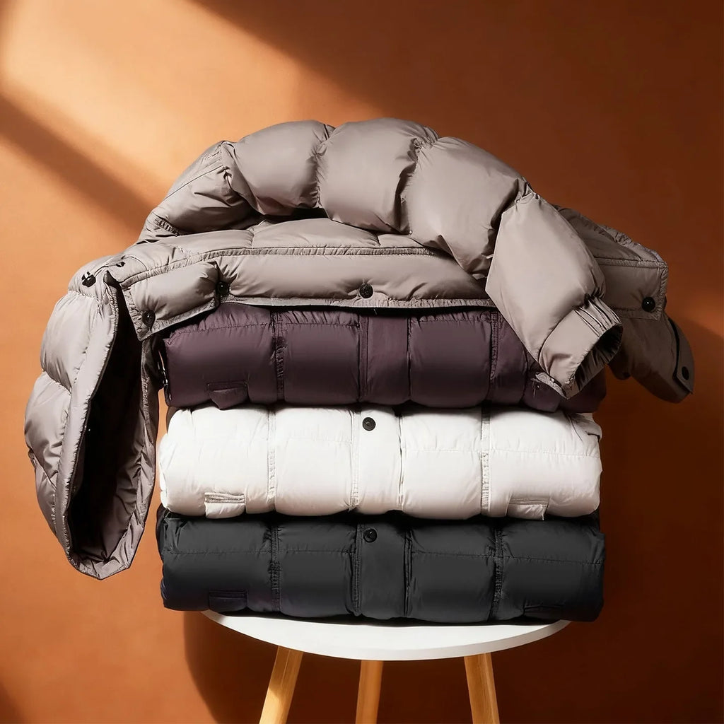 Men's Puffer Jacket with Hood – Style 6