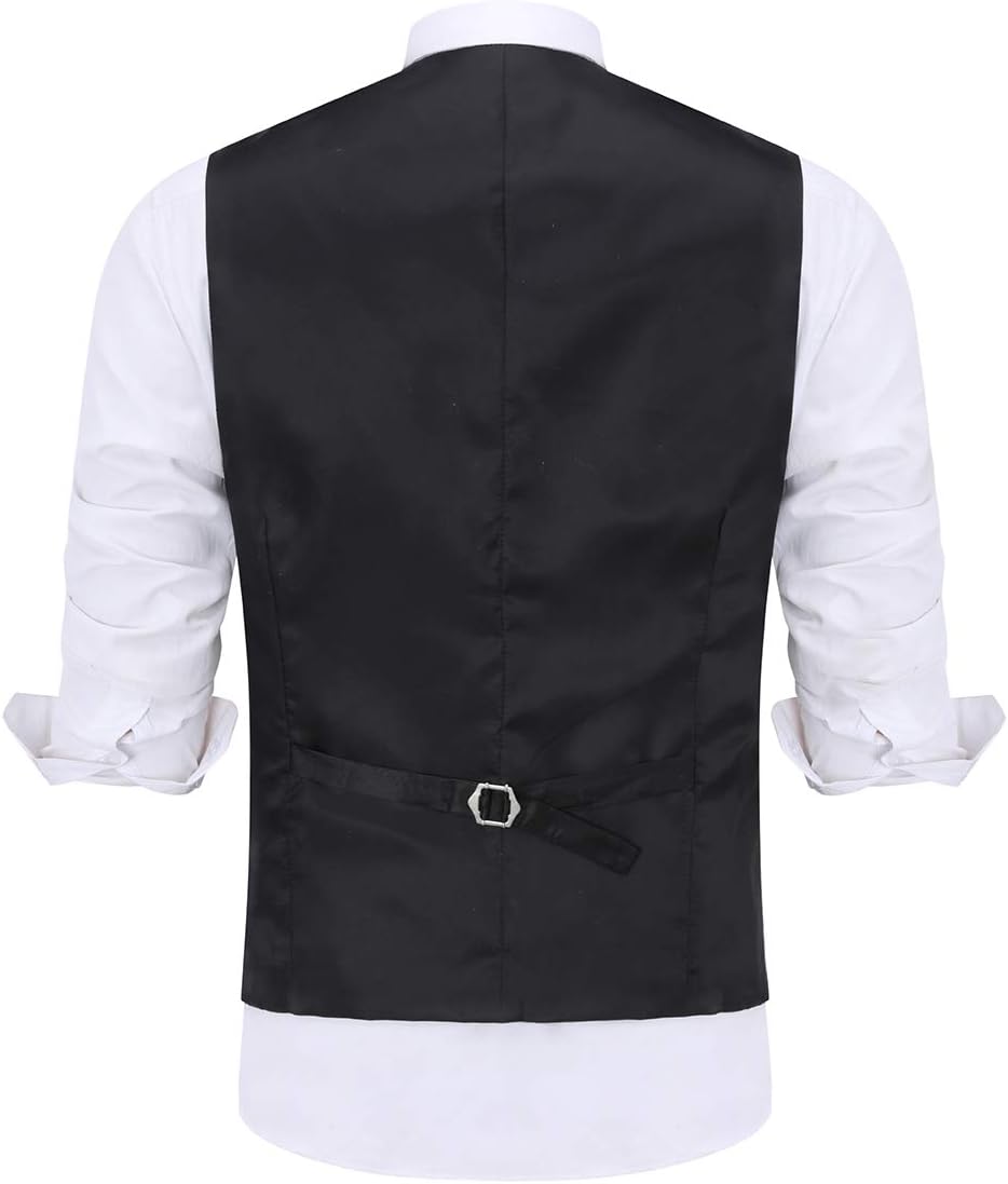 Men's Elegant Jacquard Paisley Waistcoat