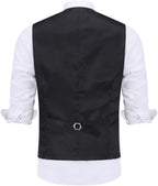 Men's Elegant Jacquard Paisley Waistcoat