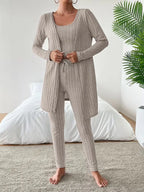 Women's Three-piece Trouser Lounge Set