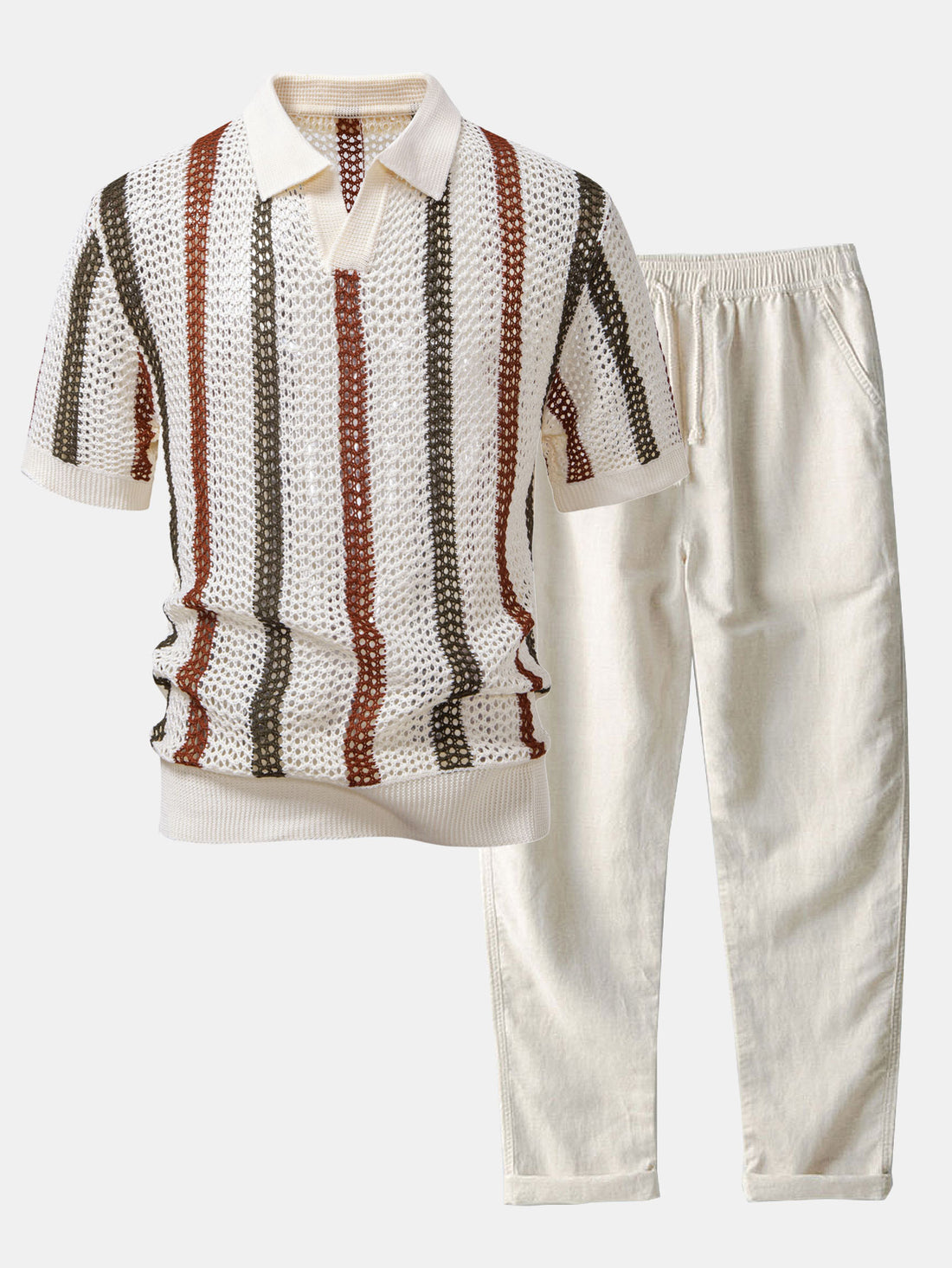 Men's Premium Resort Set – Shirt and Trousers