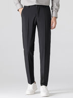 Men's Viscose Knit Shirt and Tapered Trousers Set
