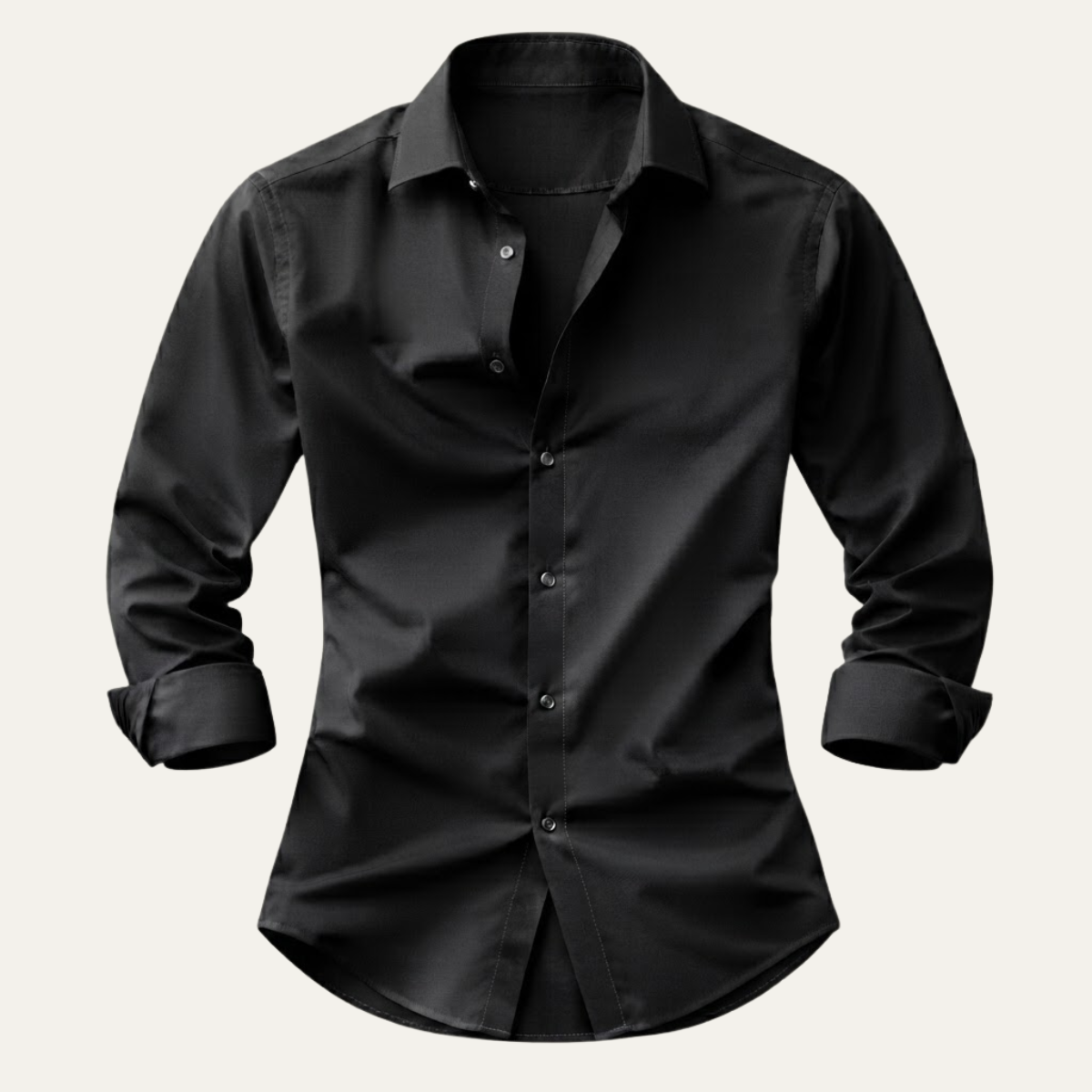 Men's Slim-Fit Stretch Dress Shirt – Wrinkle-Resistant