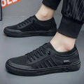 Men's Breathable Low-Top Sneakers – Lace-Up Casual Trainers