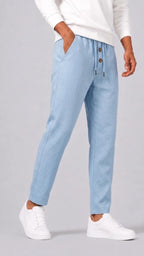 Men's Chinos with Elasticated Waist