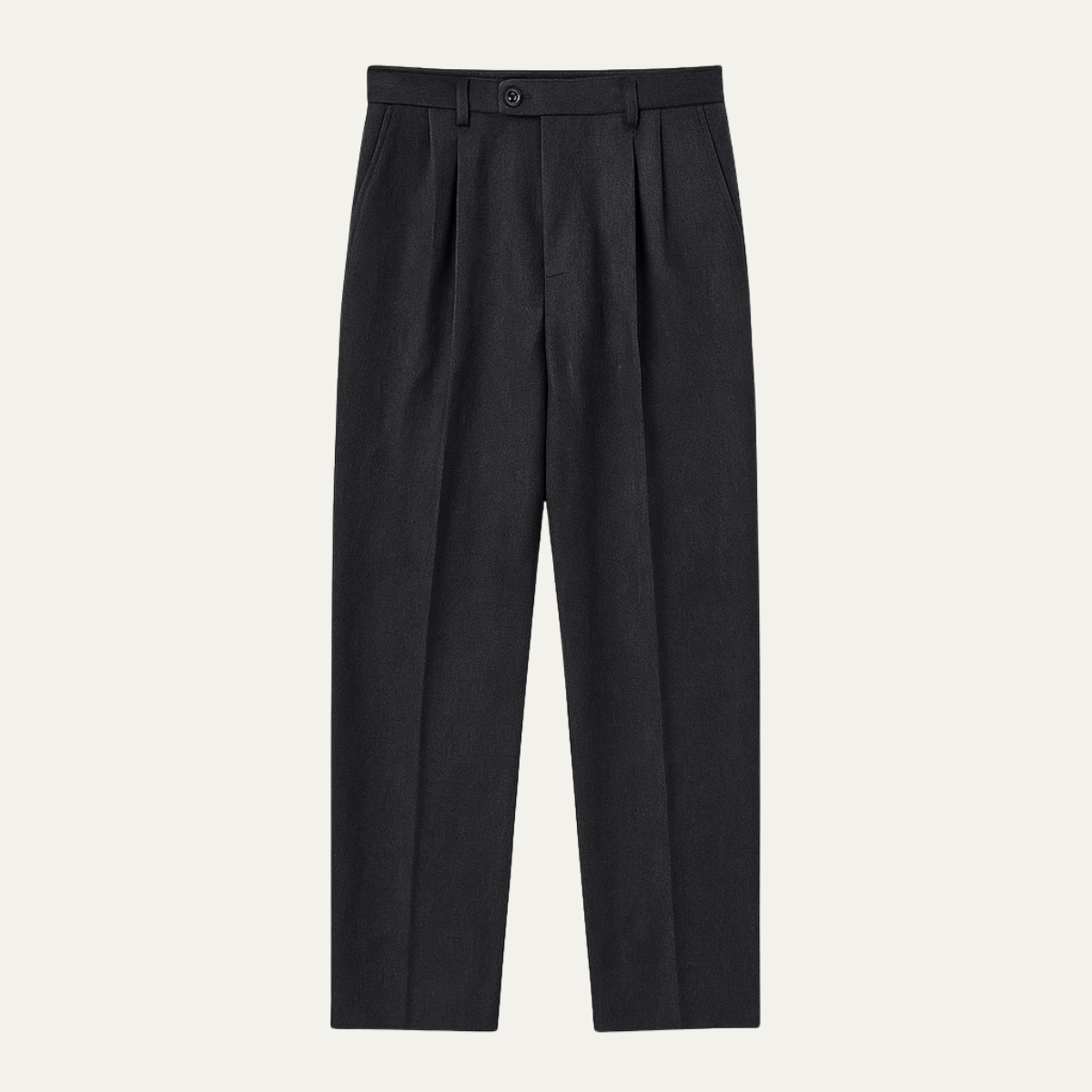 Men's Tailored Pleated Trousers – Relaxed Vintage Fit