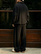 Men's Lounge Set in Cable Knit