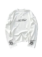 Men's Longsleeve with Large Cursive Back Print