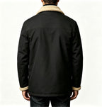 Men's Sherpa-Lined Utility Winter Jacket