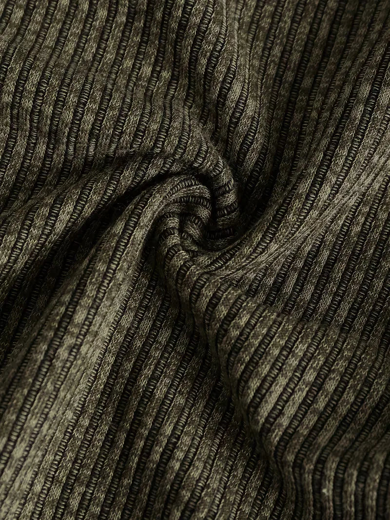 Men's Knitted Jacquard T-Shirt