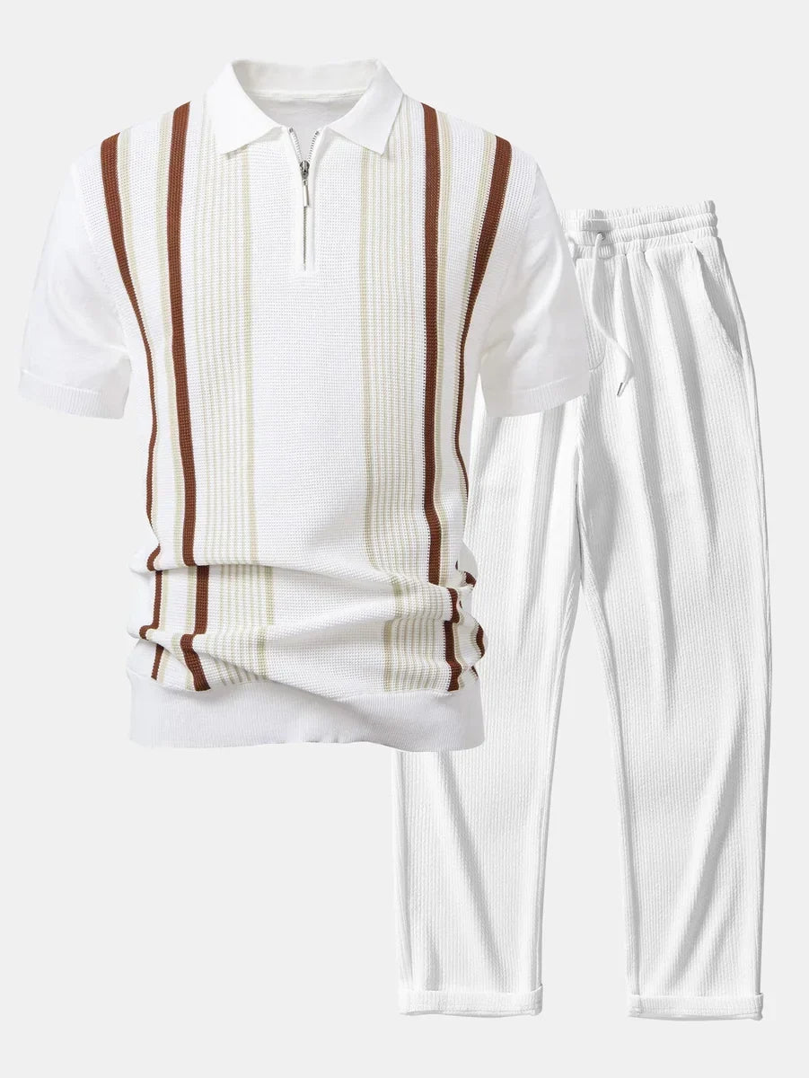 Men's Riviera Co-Ord Set – Clean Tonal Look