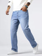 Men's Loose Fit Five-Pocket Jeans