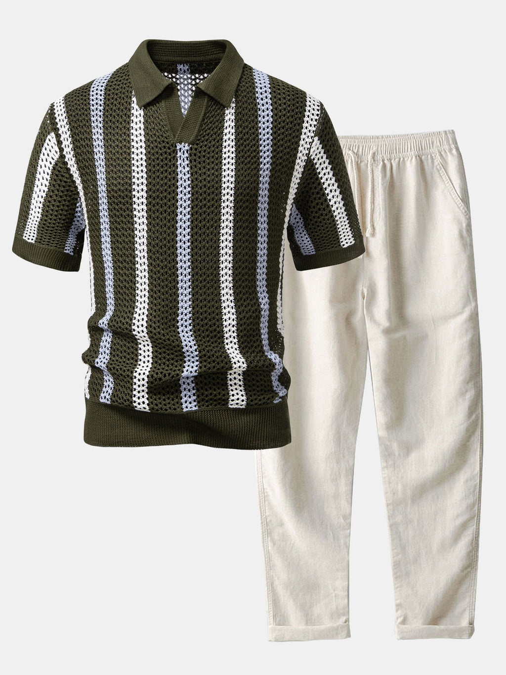 Men's Premium Resort Set – Shirt and Trousers