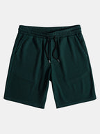 Men's Muscle Fit Ribbed Shirt and Shorts Set