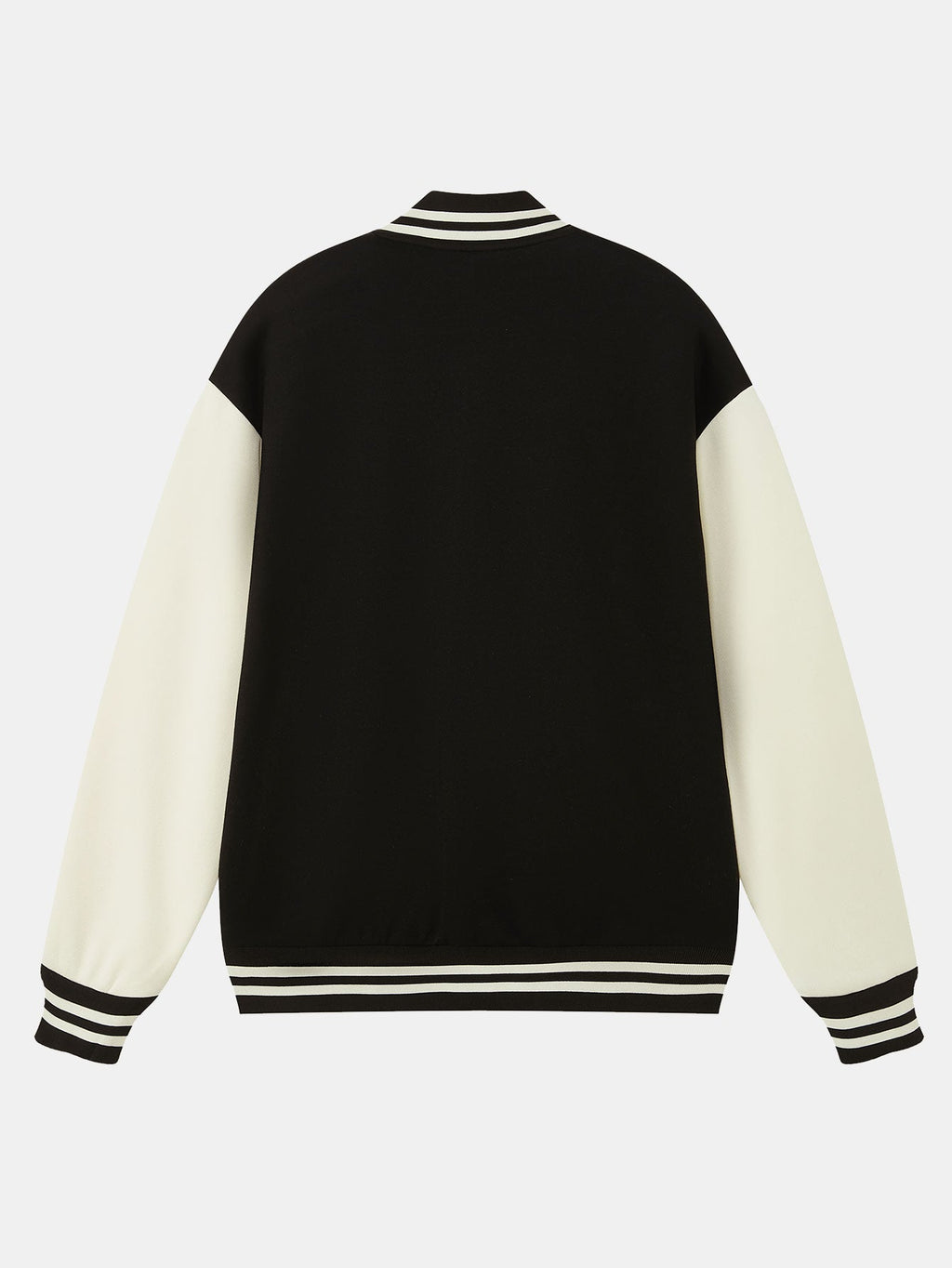 Men's Contrast Sleeve Varsity Baseball Jacket