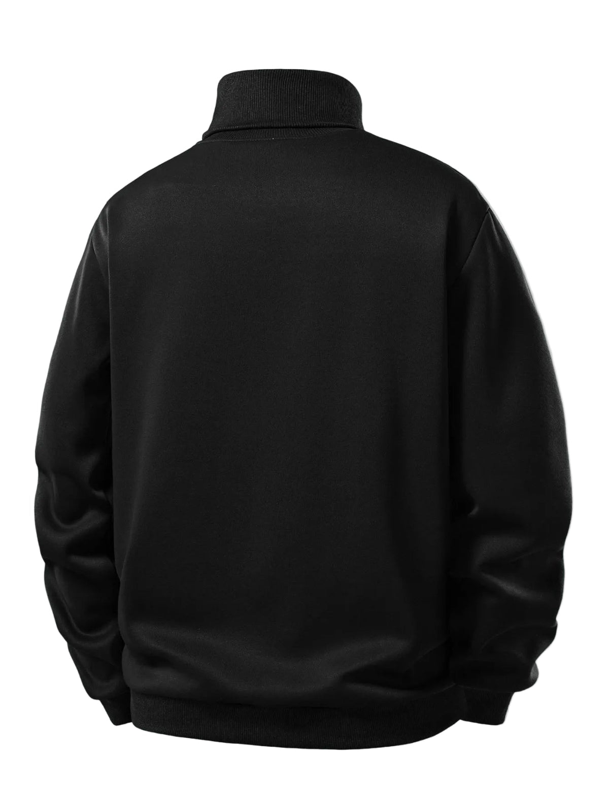 Men's Fleece-Lined Turtleneck Sweatshirt